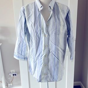 LLBean cotton shirt size L